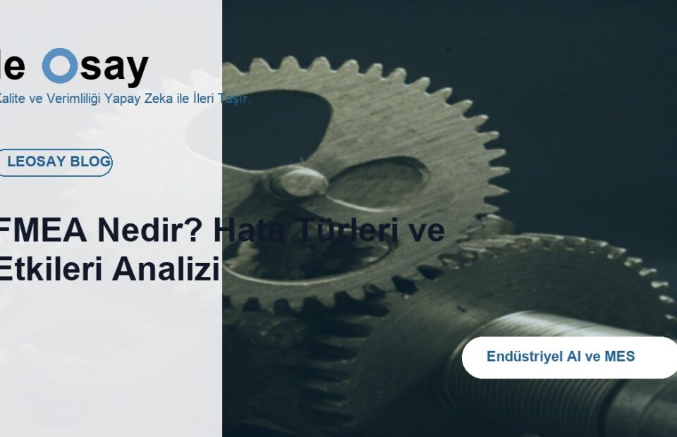 FMEA Nedir? Hata Türleri ve Etkileri Analizi blog kapak görseli