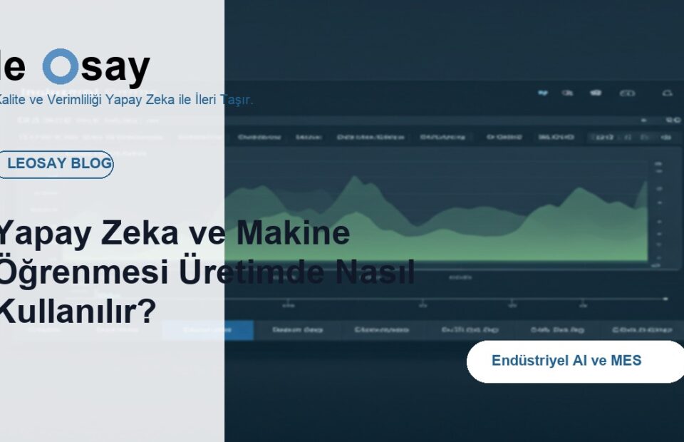 Yapay Zeka ve Makine Öğrenmesi Üretimde Nasıl Kullanılır? blog kapak görseli